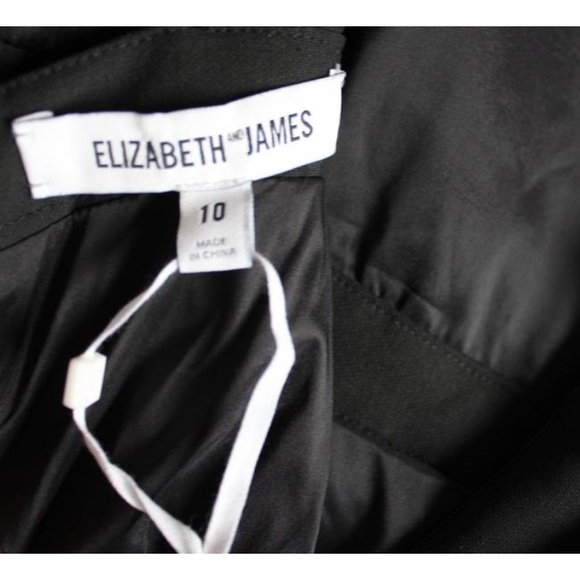 Elizabeth and James Flared Silk Waist Dress - Picture 6 of 6